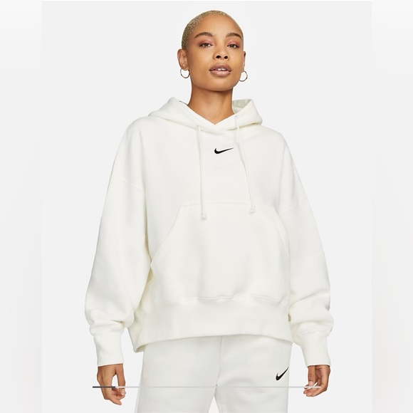 Women’s Nike Hoodie, White, Size Small - Picture 1 of 11